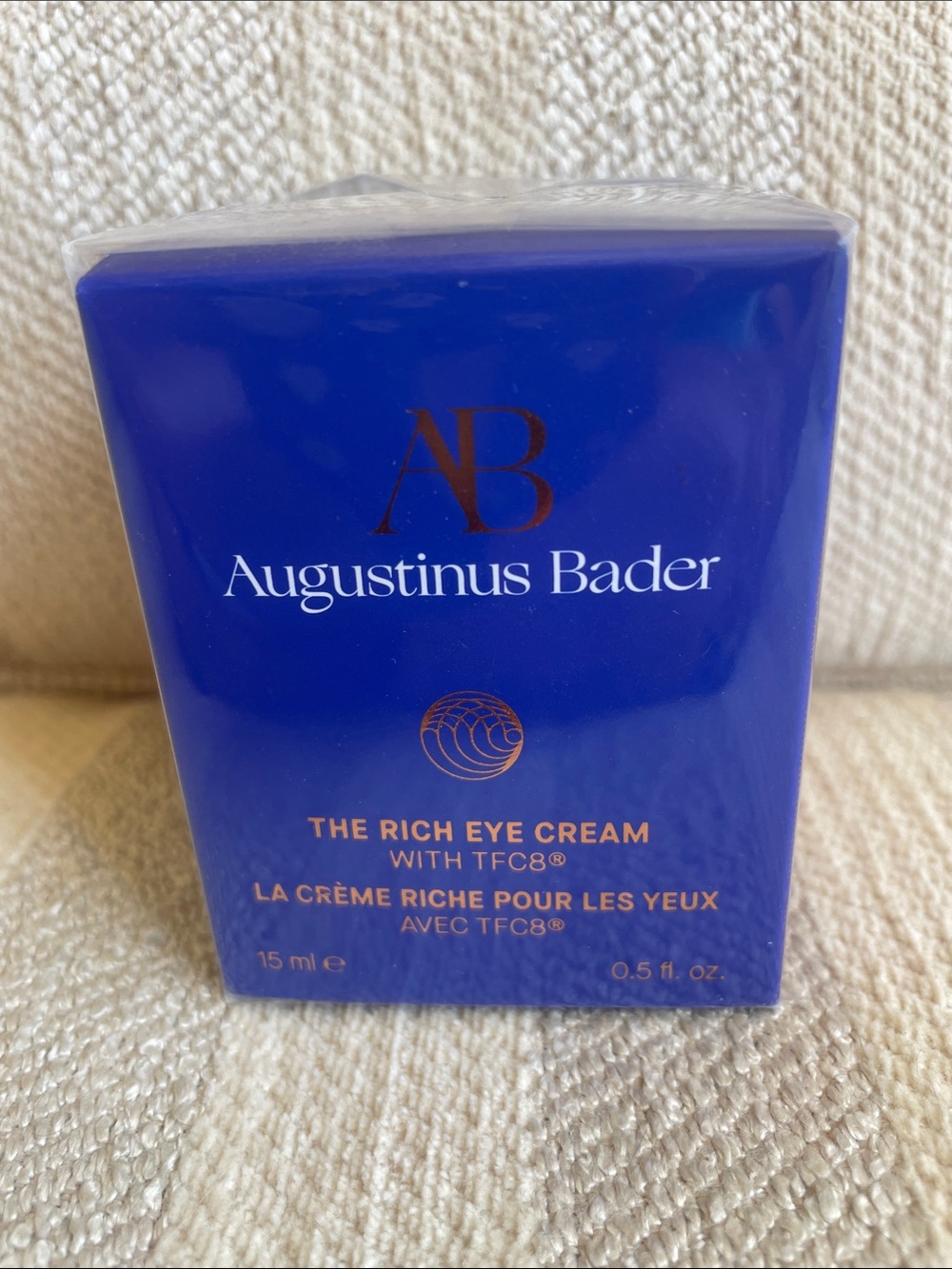 Augustinus Bader The Rich Eye Cream full size sealed box